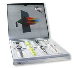 Limitierte "Swatch CreArt Collection Box" 