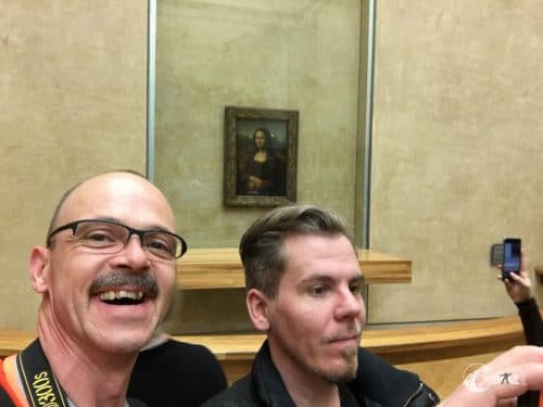 Selfie mit Mona.