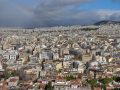 Regenbogen über Athen