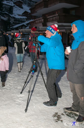 Jef Briguet bei der Arbeit. Picture by Stawi