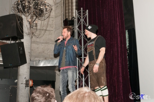 Geburtstagskind des Abends.