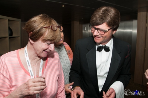 Comedy Kellner sorgte für Stimmung.