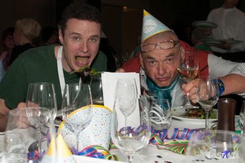 Die zwei haben ihren Spaß!