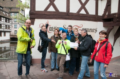 Neue Aufgabe, neues Gruppenfoto.