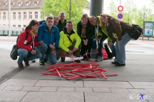 Unser Storch im Nest ist doch nur cool.