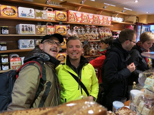 Shoopen durften wir auch. Danke Andreas, für das Bild.