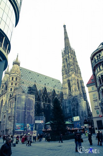 Stephansdom von außen.