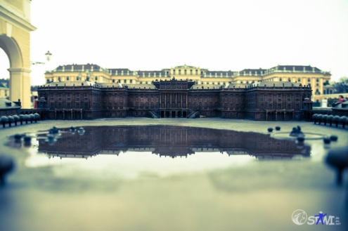 Schloss Schönbrunn und den Weihnachtsmarkt dort besuchten wir auch noch auf die Schnelle.