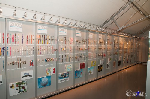Swatch Ausstellung im Cité du Temps.