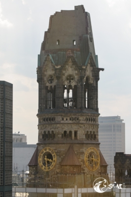 Aussicht aus der 10 Etage in Richtung Westen.