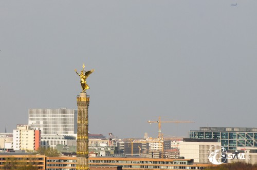 Aussicht aus der 10. Etage in Richtung Osten.