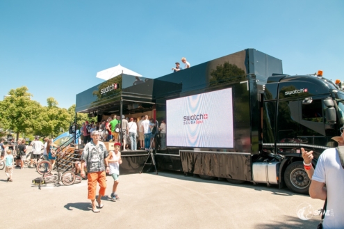Swatch Show Truck.