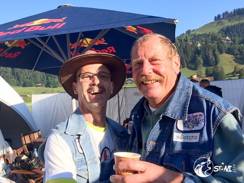 Selfie mit Christian.