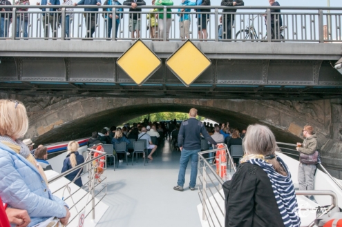 Niedrige Brücken hier.