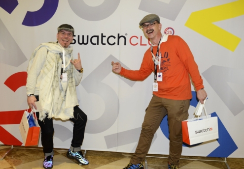 Shooting am Welcome Desk.