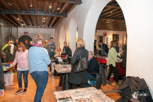 Geschäftiges Treiben bei unserer Ankunft.