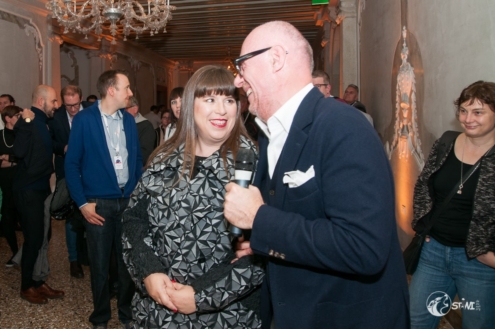 Joan Vasconcelos und Carlo.