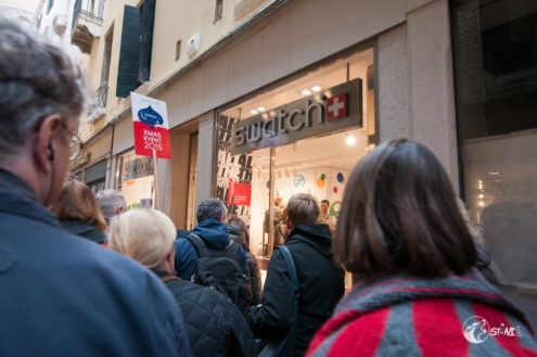 ... der Swatch Store jedoch spannender.