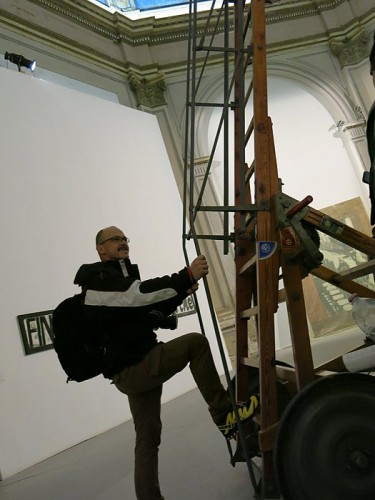Oh! DAs ist Kunst und ich darf nicht hoch?
