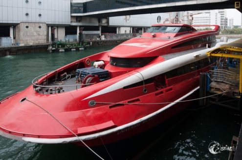 Unser TurboJet nach Macau.