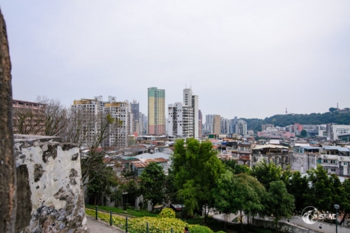 Aussicht auf Macau.