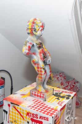 Ein Damien-Paul Gal Manneken Pis.