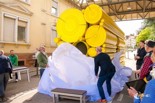 Enthüllung des 25. Stop