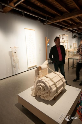 Ein Bett zum Wandern.